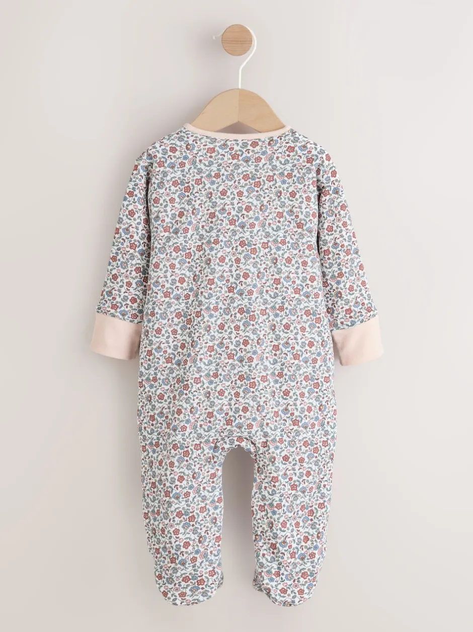 Next Ecru Floral - 2.5 TOG Combinaison de nuit matelassée Bébé Hot