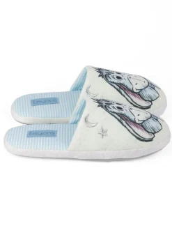 Vanilla Underground - Chaussons mules d’hiver femme Eeyore blanc New