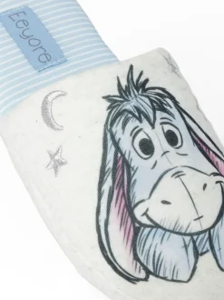 Vanilla Underground - Chaussons mules d’hiver femme Eeyore blanc New