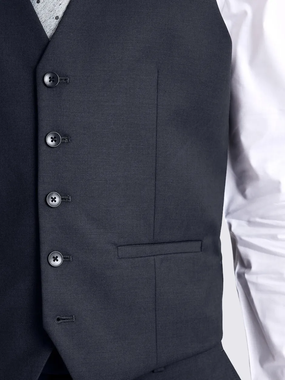 MOSS encre - Ajusté - Gilet de costume extensible Best