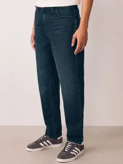 Next encre - - extensible Denim Jeans Coupe fuselée régulière Sale