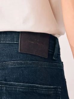 Next encre - - extensible Denim Jeans Coupe fuselée régulière Sale