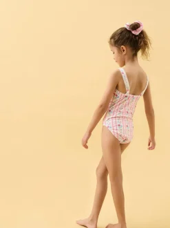 Angels By Accessorize Ensemble Maillot de bain Imprimé Fleuri & chouchou FILLE Best