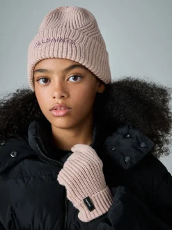 smALLSAINTS Ensemble bonnet et gants Underground à logo Hot