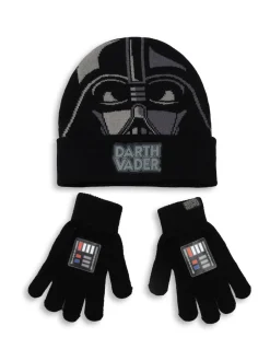 Vanilla Underground Ensemble bonnet et gants Star Wars noir garçon Best