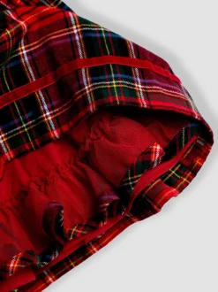 Jojo Maman Bébé Ensemble chemisier et jupe en tartan Outlet