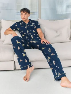 Chelsea Peers Ensemble de pyjamas longs Country Hound imprimé chien Best