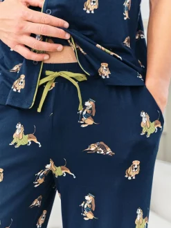 Chelsea Peers Ensemble de pyjamas longs Country Hound imprimé chien Best