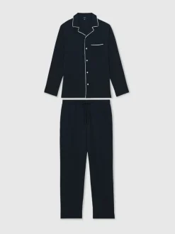 Reiss Ensemble de pyjamas Aubery à passepoils en coton Discount
