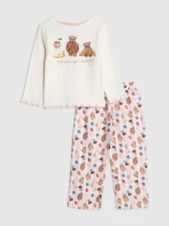 River Island Ensemble haut et bas de pyjama Beary Cute à manches longues Best