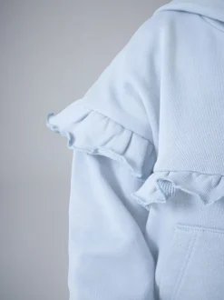 smALLSAINTS Ensemble jeune Lover Sweat à capuche à volants et leggings évasés côtelés New