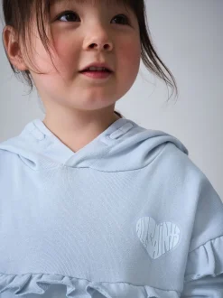 smALLSAINTS Ensemble jeune Lover Sweat à capuche à volants et leggings évasés côtelés New