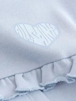 smALLSAINTS Ensemble jeune Lover Sweat à capuche à volants et leggings évasés côtelés New