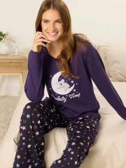 M&Co Ensemble pyjama Koalaty Time à manches longues et jambe large Discount