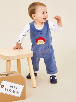 Jojo Maman Bébé Ensemble salopette à motif appliqué