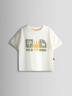 Jojo Maman Bébé Ensemble t-shirt et short imprimé Outlet