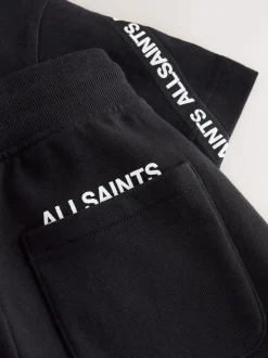 smALLSAINTS Ensemble t-shirt et short en molleton avec bande à logo Sale