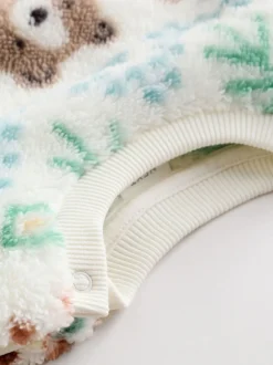 Next Fairisle ours vert - Ensemble Bébé haut en polaire et Survêtement (0mois-2ans) Sale