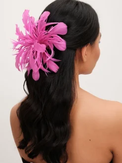 Jon Richard Fascinateur Fushia Statement à pince florale