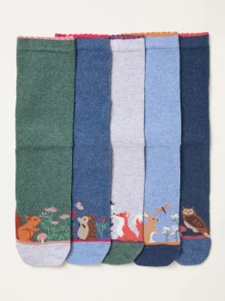 Fat Face FatFace 5 paires de chaussettes Woodland Online