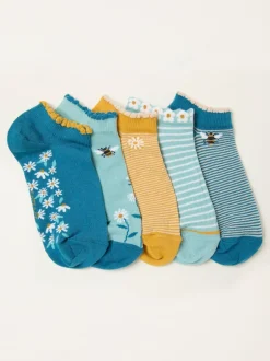 Fat Face FatFace 5 paires de chaussettes de sport Best