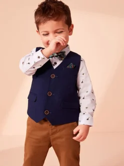 Next - Pantalon chino extensible (3mois-7ans) Fauve gingembre Clearance