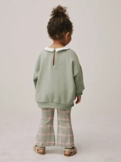 Next Fée vert - Ensemble Sweat-shirt à col et Leggings évasé (3mois-7ans) Discount