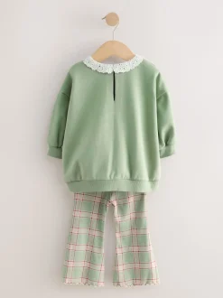 Next Fée vert - Ensemble Sweat-shirt à col et Leggings évasé (3mois-7ans) Discount