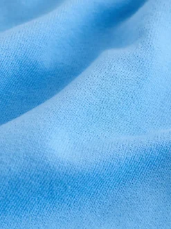 Next - Sweat à col ras du cou (3mths-7yrs) Fleur bleue New