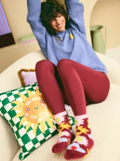 Eleanor Bowmer Fleuri - Chaussettes super douillettes Clearance