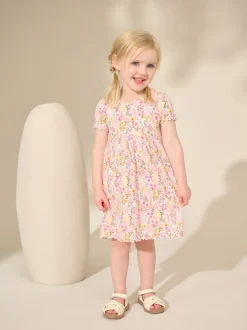 Next - Robe en jersey côtelé (3mths-7yrs) Fleuri Best
