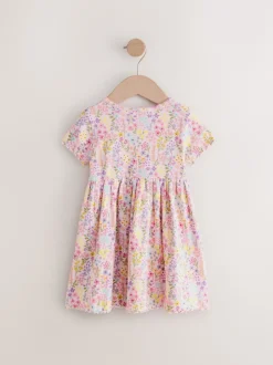 Next - Robe en jersey côtelé (3mths-7yrs) Fleuri Best