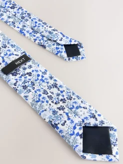 Next - Cravate (3-16 ans) Floral bleu New