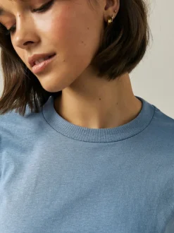 Next Floral bleu - Ensemble pyjama short en coton Hot