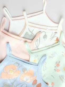 Next Floral bleu - Paquet de bodys pour bébé avec gilet 5 Hot