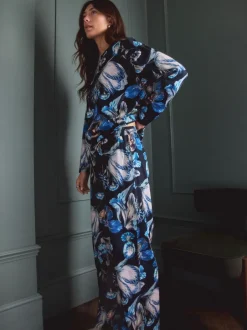 Next Floral bleu - Pyjama Kew Collection à manches longues Discount