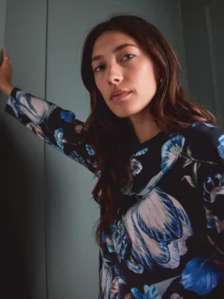 Next Floral bleu - Pyjama Kew Collection à manches longues Discount