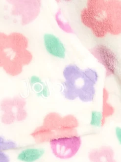 Jojo Maman Bébé Floral rose - Couverture douillette à capuche Outlet