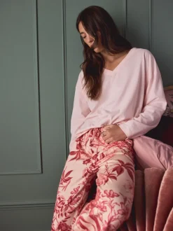 Next Floral rose - Pyjama Kew Collection à manches longues Clearance