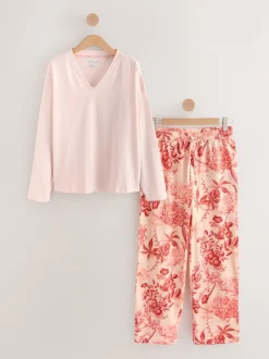 Next Floral rose - Pyjama Kew Collection à manches longues Clearance