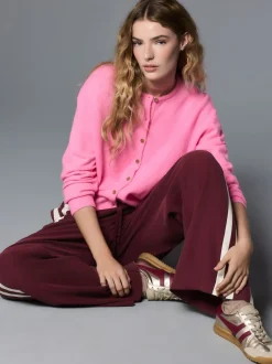 Next - Cardiganen maille col rond Fluro Rose New