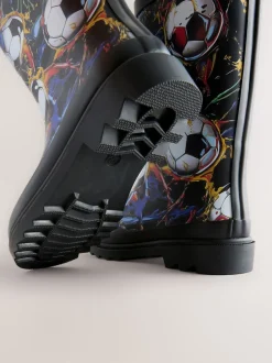 Next - Bottes en caoutchouc Football multicolore
