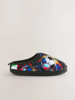 Next Football noir/multicolore - Mules chaussons