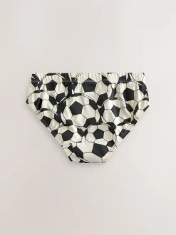 Next Football rouge/bleu - 100% Coton Imprimé Caleçons 5 Pack (1.5-10ans) Hot