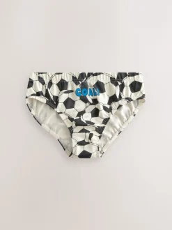 Next Football rouge/bleu - 100% Coton Imprimé Caleçons 5 Pack (1.5-10ans) Hot