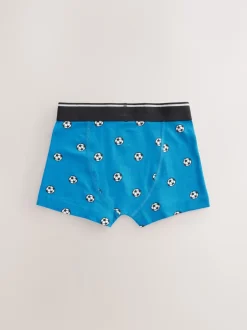 Next Football rouge/bleu - Lot de 5 boxers Junior Personnage (1.5-16ans)
