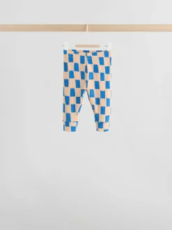 Next - Hauts et Leggings 6 pièces bébé (0mois-3ans) Formes bleues Best