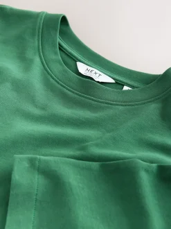 Next - Coupe ample - T-shirt épais Forêt verte Best