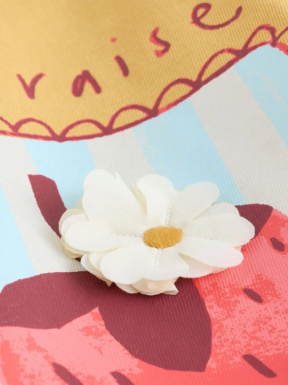 Next Fraise Jaune ocre - T-shirt Manches courtes (3mths-7yrs) Clearance