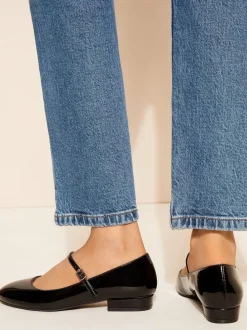 Friends Like These Ballerines Mary Jane en similicuir à bout rond New